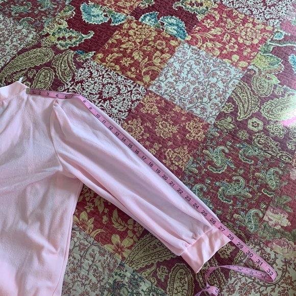 Vintage Suzanne Beth fleece nightgown tie front size L - Picture 12 of 12